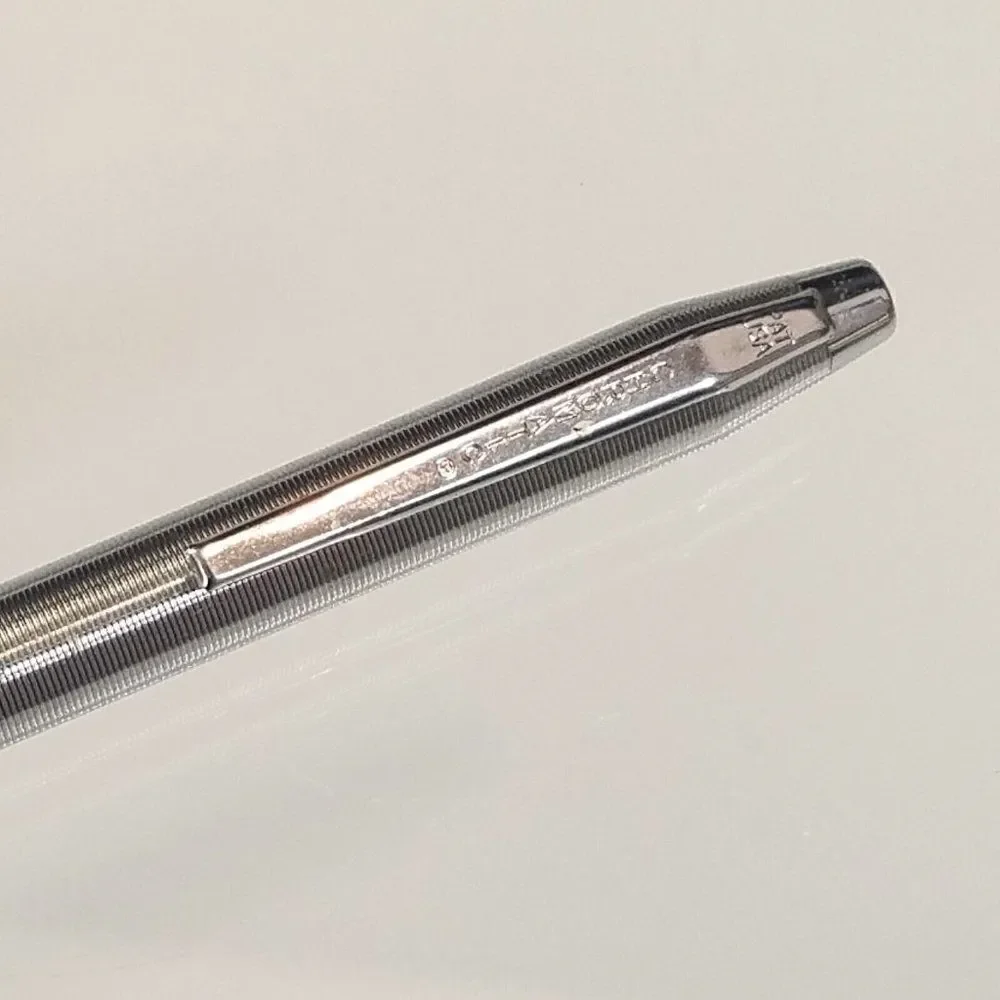 Citizens Gas Vintage Ballpoint Pen Chromatic Double Twist 2 Color Needs Refills